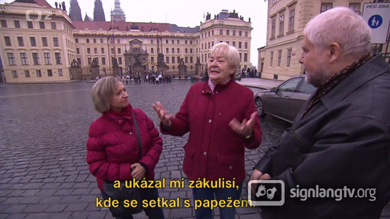 Televizní klub neslyšících Magazines TV Show in Czech Sign Language