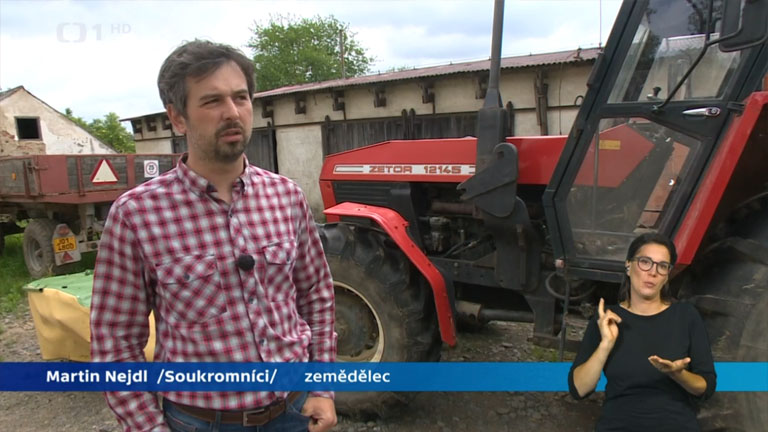 Události v regionech News TV Show in Czech Sign Language