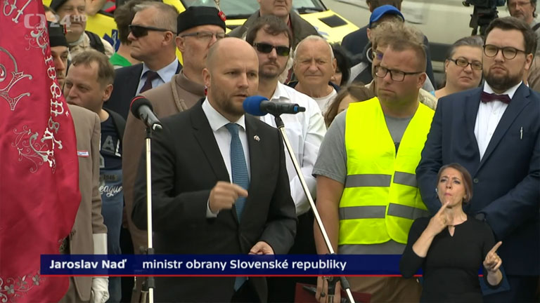 Události (Mon-Fri) News TV Show in Czech Sign Language