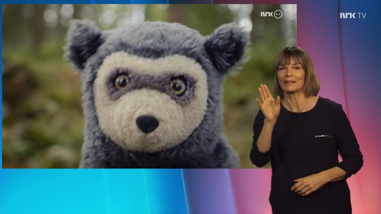 Brillebjørns Detektivbyrå Educational TV Show in Norwegian Sign Language