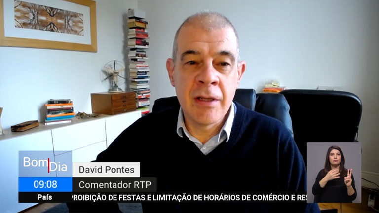 Bom Dia Portugal News TV Show in Portuguese Sign Language