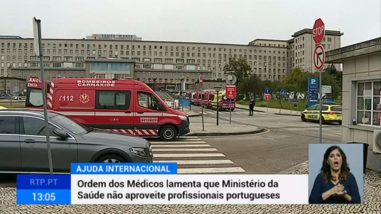 Jornal da Tarde News TV Show in Portuguese Sign Language