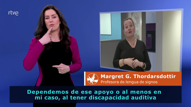 En lengua de signos Magazines TV Show in Spanish Sign Language